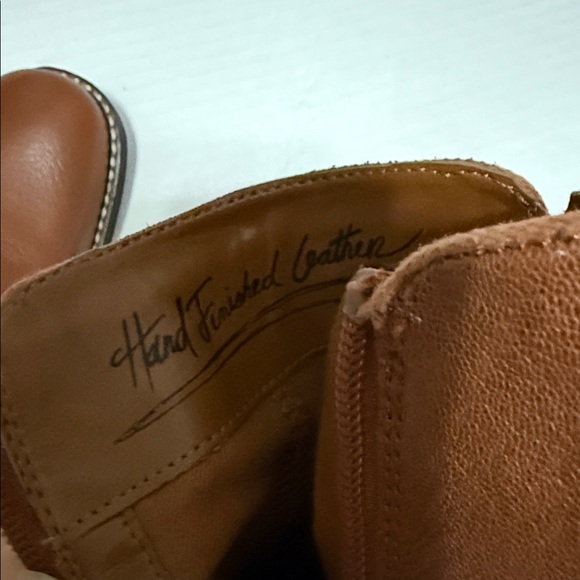 Franco Sarto - Marcus Bootie - Cognac Leather - Size 7.5 - Gently Used!! - Picture 9 of 10